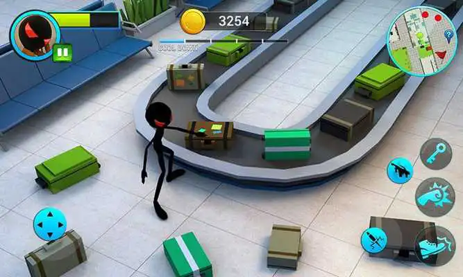 Play Super Shadow Airport Escape 3D