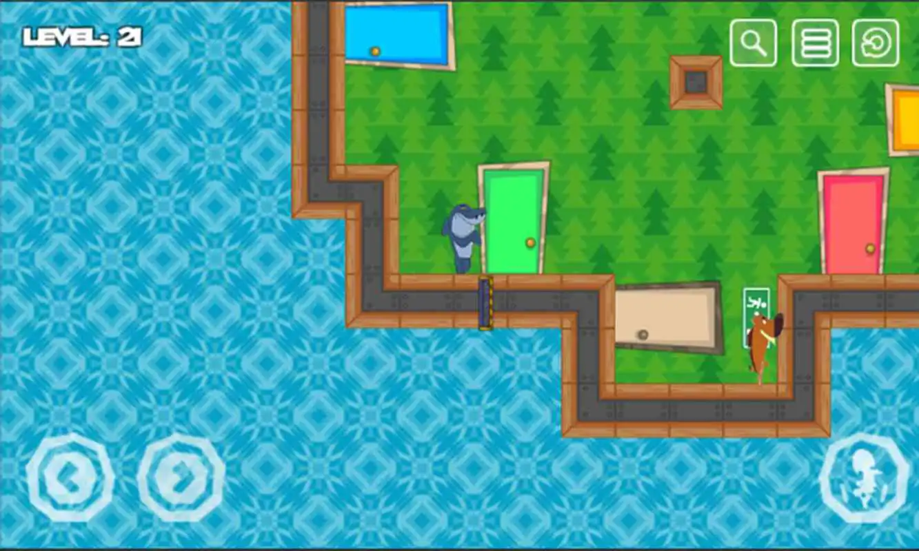 Play super sharko adventure