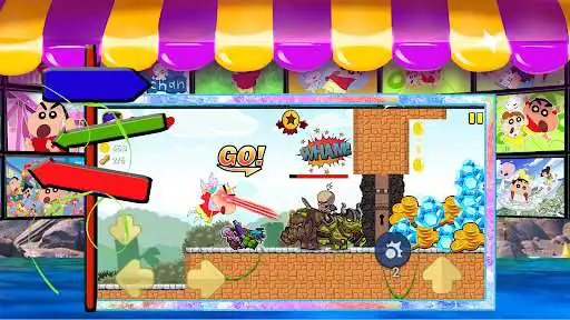 Play Super Shinchan Adventure Game  and enjoy Super Shinchan Adventure Game with UptoPlay