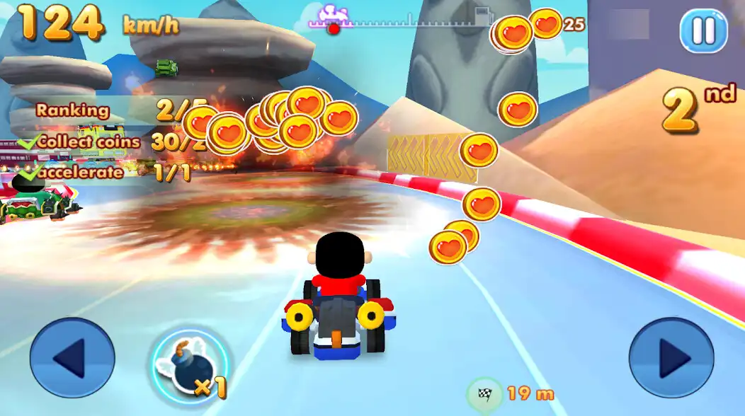 Play Super Shinchan : Kart Racing  and enjoy Super Shinchan : Kart Racing with UptoPlay