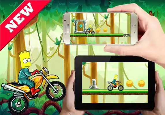 Play super Simpson Moto Driver Play super Simpson Moto Driver