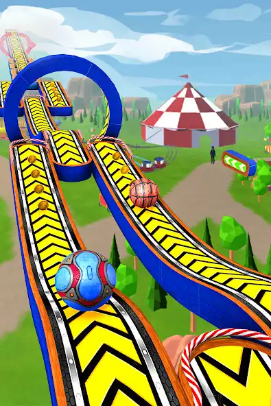 Play Super Sky Rolling Ball Game 3D  and enjoy Super Sky Rolling Ball Game 3D with UptoPlay