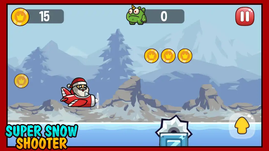 Play Super Snow Shooter as an online game Super Snow Shooter with UptoPlay