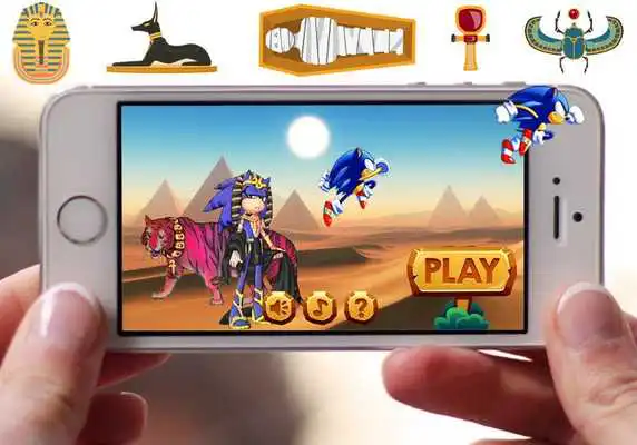 Play Super Sonic Mummy World