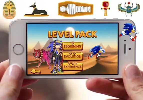 Play Super Sonic Mummy World