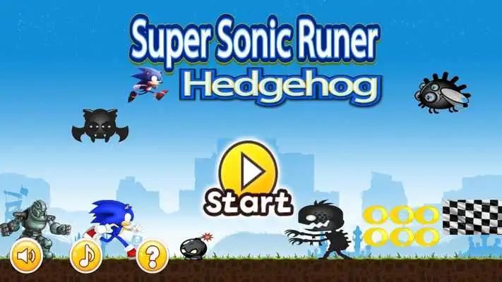 Play Super Sonic Runer Adventure Play Super Sonic Runer Adventure