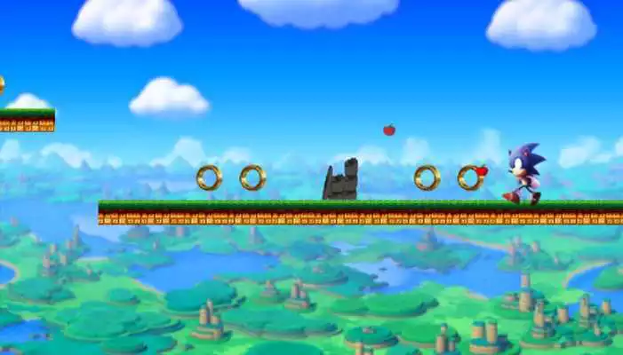 Play Super Sonic world smash