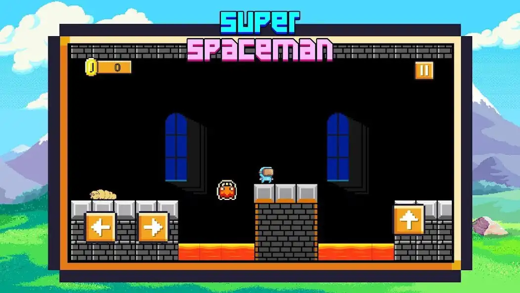 Play Super Spaceman World as an online game Super Spaceman World with UptoPlay