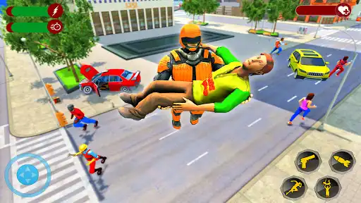 Play Super Speed Robot Hero - Robot Captain Hero Game  and enjoy Super Speed Robot Hero - Robot Captain Hero Game with UptoPlay