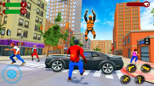 Play Super Speed Robot Hero - Robot Captain Hero Game as an online game Super Speed Robot Hero - Robot Captain Hero Game with UptoPlay