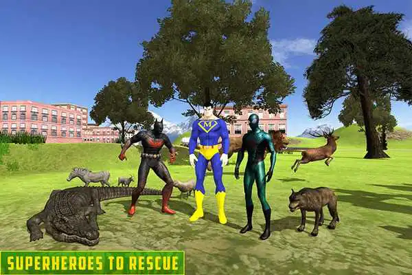 Play Super Spider Bat:Rescue Animal