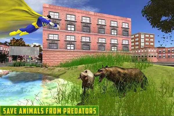 Play Super Spider Bat:Rescue Animal