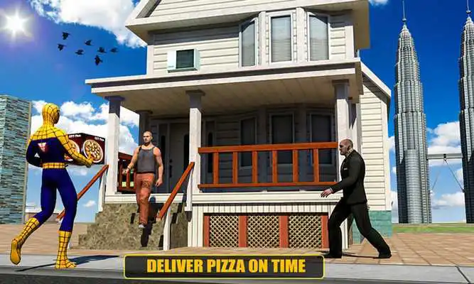Play Super Spider Pizza delivery