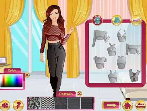 Play Superstar Fashion Model - Star Girl Dress Up Games  and enjoy Superstar Fashion Model - Star Girl Dress Up Games with UptoPlay