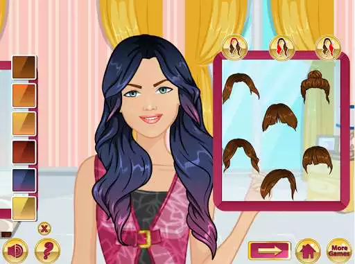 Play Superstar Fashion Model - Star Girl Dress Up Games as an online game Superstar Fashion Model - Star Girl Dress Up Games with UptoPlay