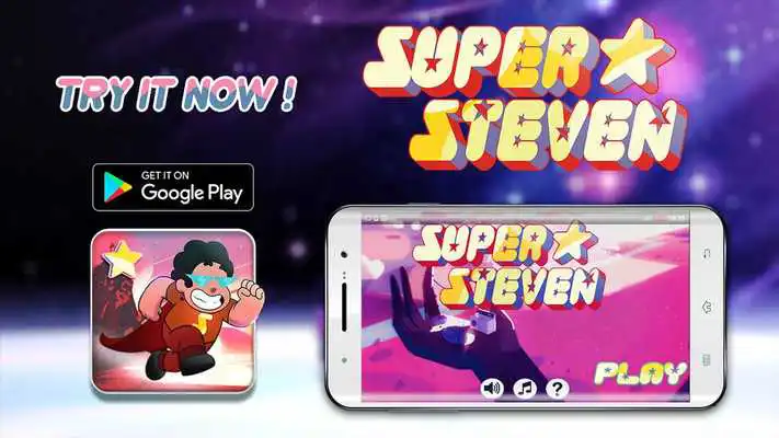 Play Super Steven : A new light in the univers