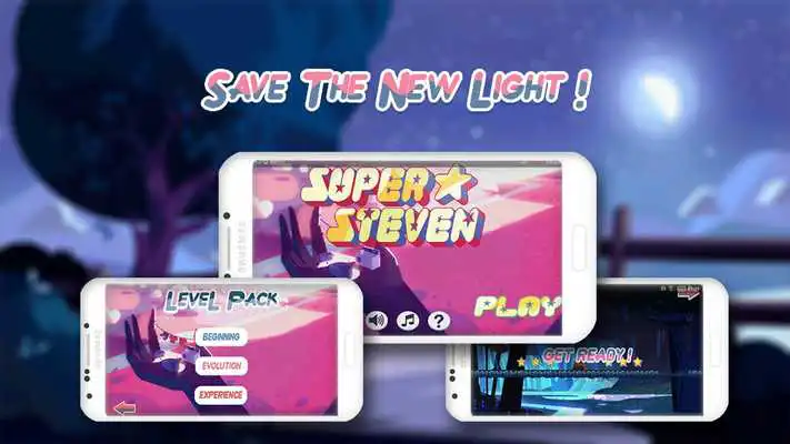 Play Super Steven : A new light in the univers