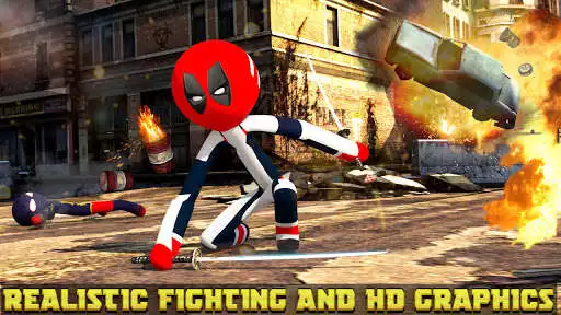 Play Super Stickman Rope Hero Fight  and enjoy Super Stickman Rope Hero Fight with UptoPlay