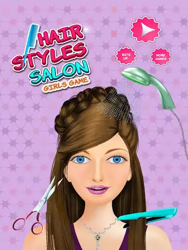 Play Super Stylist Hair Style Salon  and enjoy Super Stylist Hair Style Salon with UptoPlay