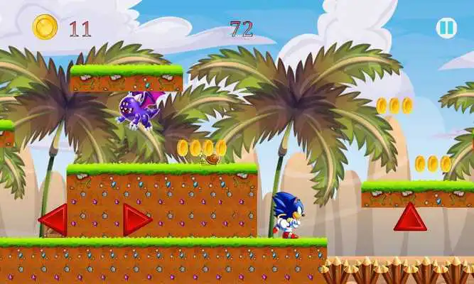 Play Super Subway Sonic Surf Run 2D