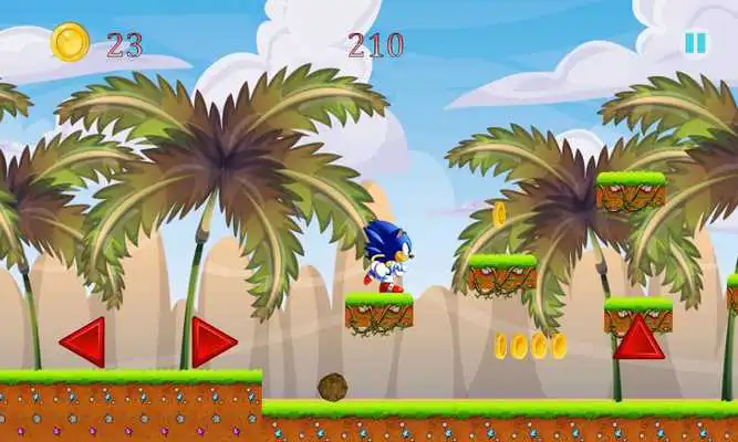 Play Super Subway Sonic Surf Run 2D