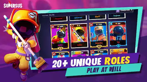 Play Super Sus -Who Is The Impostor as an online game Super Sus -Who Is The Impostor with UptoPlay