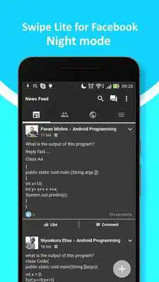 Play Super Swipe Theme for Facebook