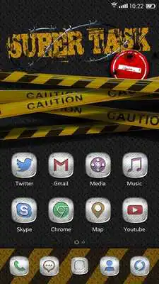 Play Super Task GO Launcher Theme