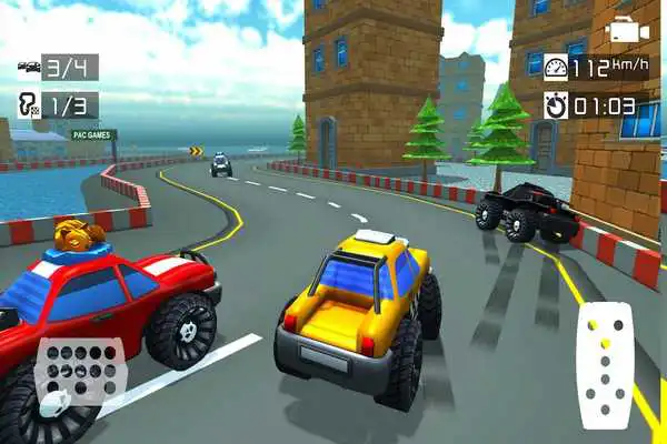 Play Super Taxi Truck Race RC-FREE