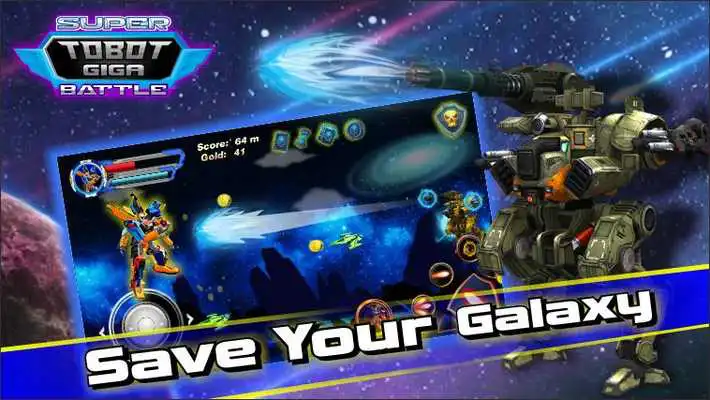 Play Super Tobot Giga Battle