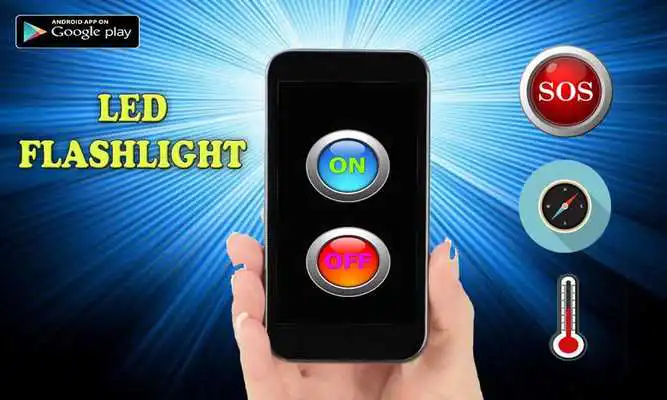 Play Super Torch Fashlight LED 2018