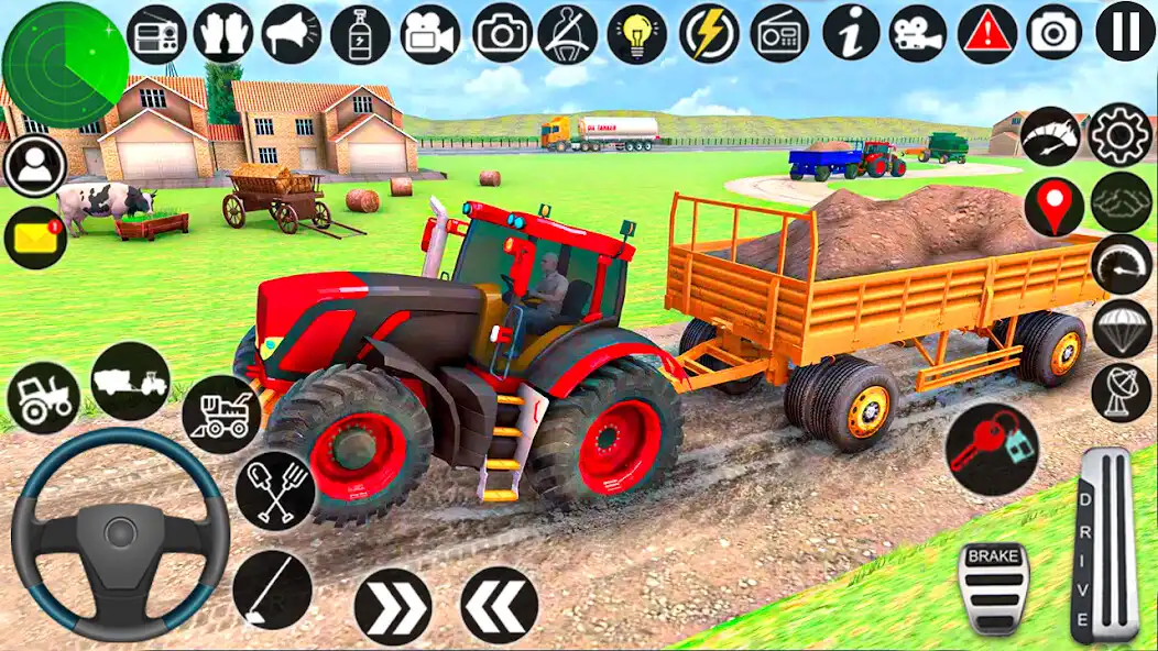 Play Super Tractor Farm Simulator  and enjoy Super Tractor Farm Simulator with UptoPlay