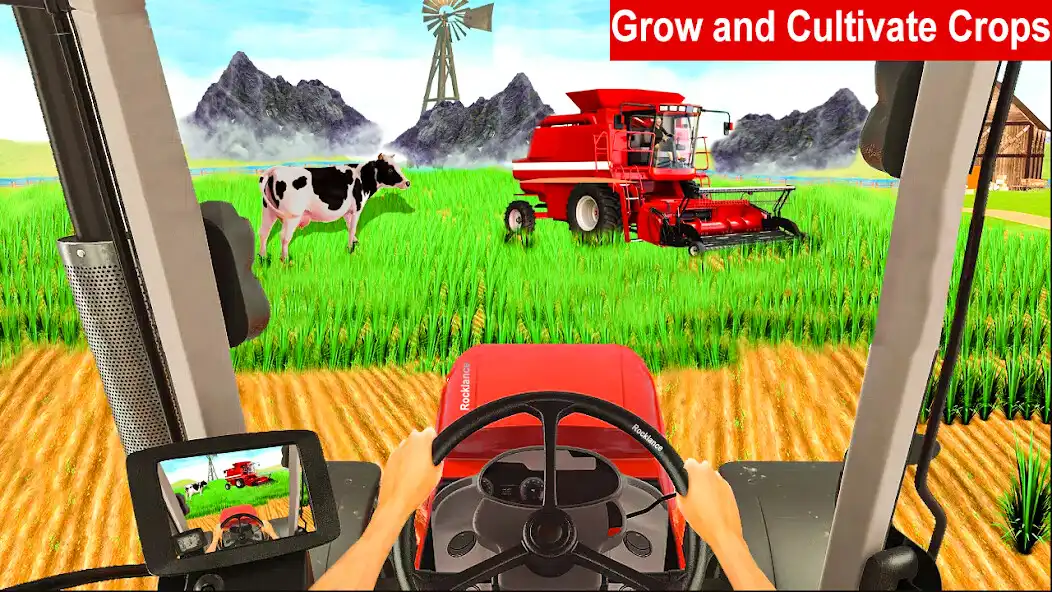 Play Super Tractor Farm Simulator as an online game Super Tractor Farm Simulator with UptoPlay