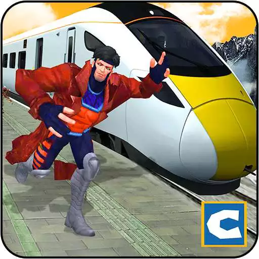 Free play online Super Train Hero vs Brutal Gangsters Battle APK