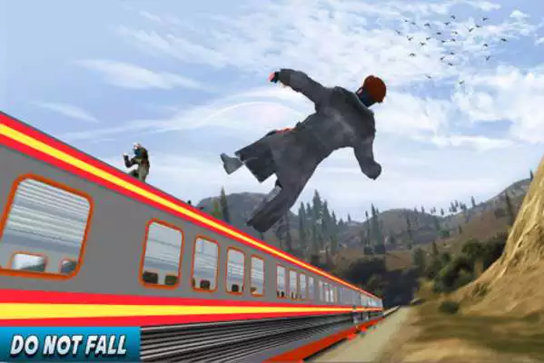 Play Super Train Hero vs Brutal Gangsters Battle