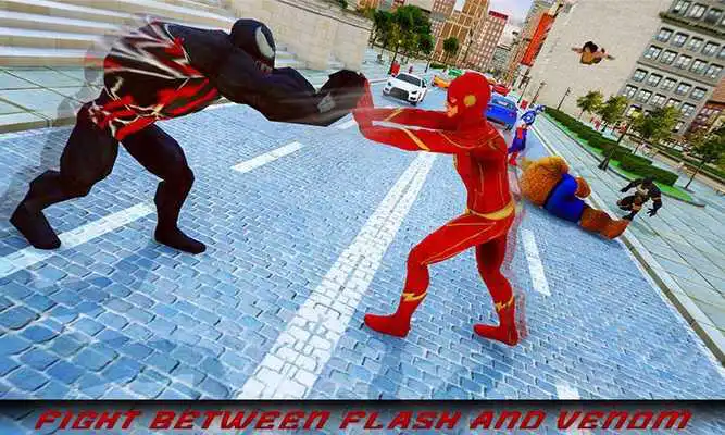 Play Super Venom Man VS Iron Hammer God Infinity Battle