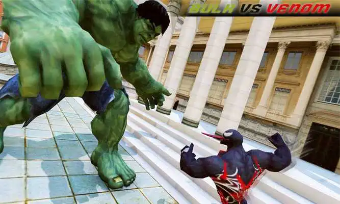 Play Super Venom Man VS Iron Hammer God Infinity Battle
