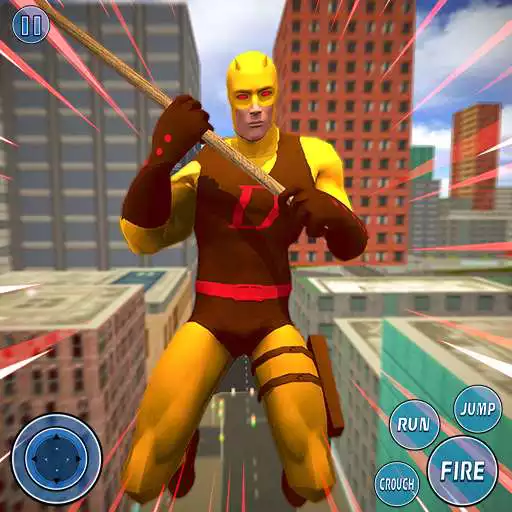 Play Super Vice Town Rope Hero: Crime Simulator APK