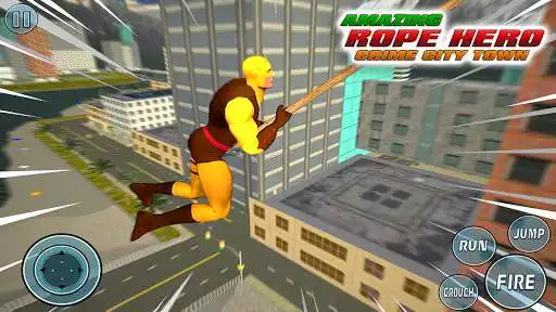 Play Super Vice Town Rope Hero: Crime Simulator  and enjoy Super Vice Town Rope Hero: Crime Simulator with UptoPlay