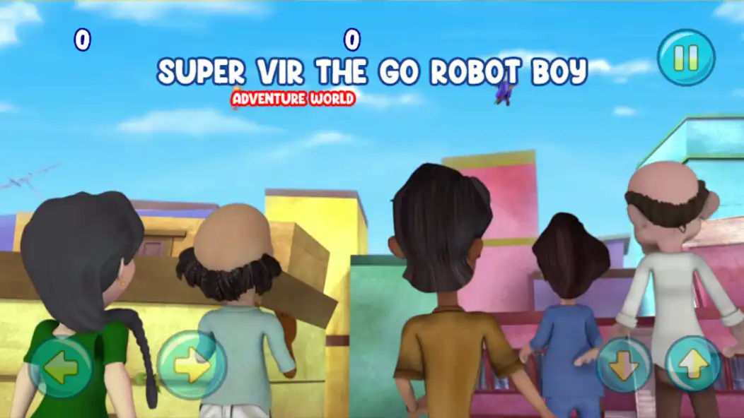 Play Super Vir the boy Game Robot as an online game Super Vir the boy Game Robot with UptoPlay
