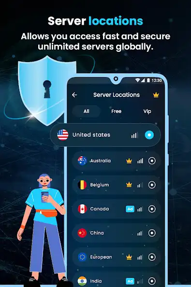 Play Super VPN ProxyMaster:MicroVPN as an online game Super VPN ProxyMaster:MicroVPN with UptoPlay