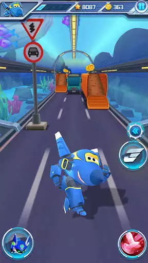 Play Super Wings : Jett Run as an online game Super Wings : Jett Run with UptoPlay