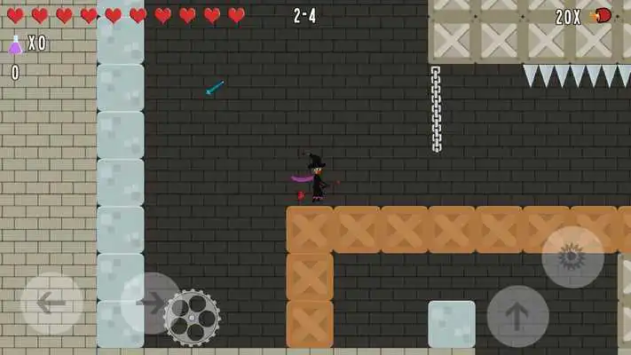 Play Super Witchs World Platform Adventure Running Game