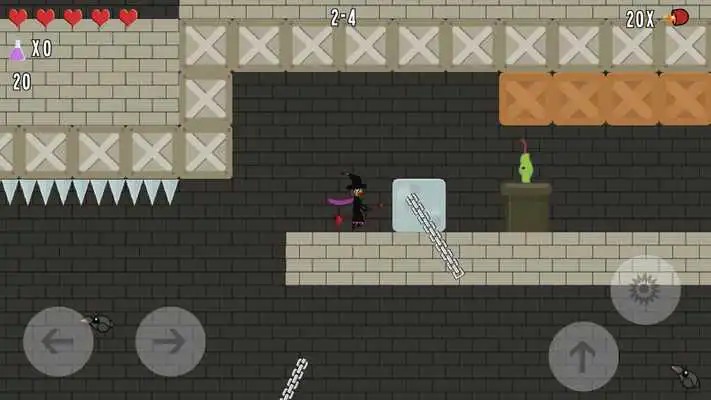 Play Super Witchs World Platform Adventure Running Game