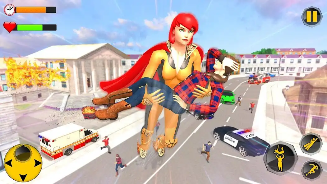 Play Super women Hero Rescue Games  and enjoy Super women Hero Rescue Games with UptoPlay