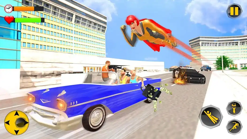 Play Super women Hero Rescue Games as an online game Super women Hero Rescue Games with UptoPlay