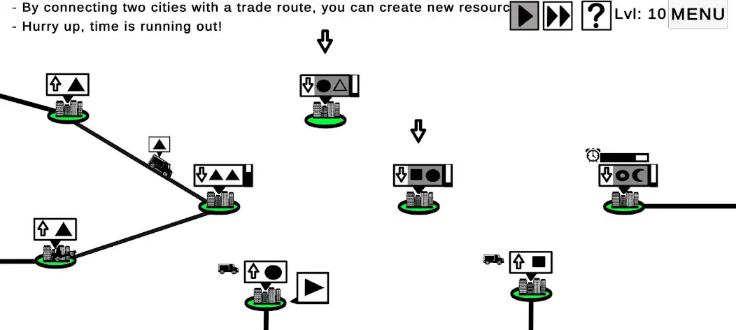 Play Supply the Cities as an online game Supply the Cities with UptoPlay