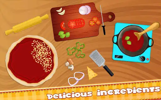 Play Supreme Pizza Maker Game for Boys and Girls as an online game Supreme Pizza Maker Game for Boys and Girls with UptoPlay