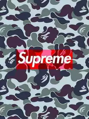 Play Supreme x Bape