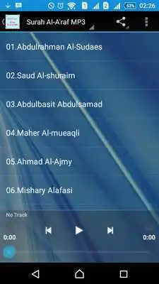 Play Surah Al-Araf MP3